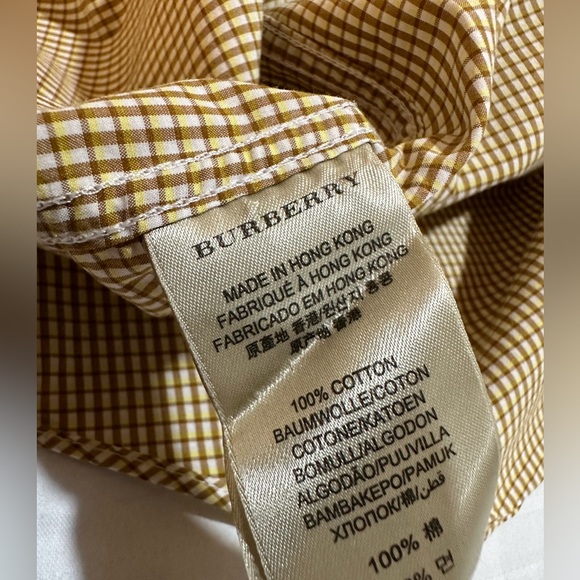 Burberry Brit Striped Men’s Button-Down Shirt - Picture 8 of 13
